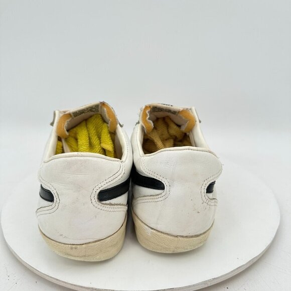 Vintage Nike bruins Men Size 9.5 White Leather Low Top Shoes Made in Korea - Picture 5 of 15